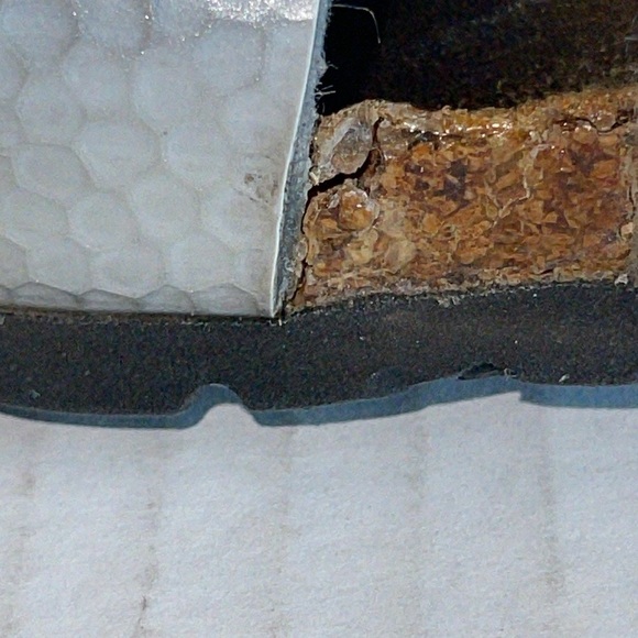 Birki By Birkenstock Silver Pebbled Xenia Sandals - Picture 5 of 8